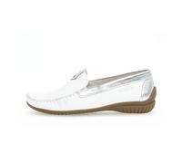 Mokassins weiss/silber - Gr. - 42 EU | 8 UK