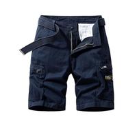 MOKBAY Arbeitshose Männer Kurz, Hike Funktionshose Jeanshose Kurze Sommerhose Herren, Cargohosen Cargohose Kurz, Cord Stoff Golfhose Sommer Short Piratenhose Trekkinghose Herren Bermuda Shorts, XXL