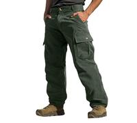 MOKBAY Bundeswehr Hose Herren, Kleidung Wander Hiking Arbeitshosen, Baggy Taktische Regular Taktik Camo Cargo Outdoor Relaxed Arbeits Militär Arbeit Cargohose Herren, XXL