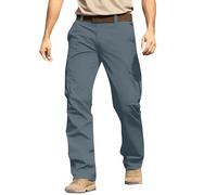 MOKBAY Cargo Jogginghose Herren, Work Tactical Armee Flugzeug Kleidung Wander Arbeits Relaxed Slim Fit Taktik Combat Cargo Bundeswehr Hose, Worker Stretch Arbeitshosen Männer, XL