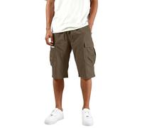 MOKBAY Cargo Shorts Herren Camouflage, Wanderhose Outdoorhose Freizeit Kurze Hose Sommer, Baggy Leinen Cargo Bermuda, Golfhose Outfit -Shorts Herrenhosen Stretch Arbeits Arbeitshose Kurz Herren, XL