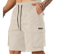 MOKBAY Cargo Shorts Herren Kurz, Arbeitshose Kurz, Outdoor Outdoorhose Jeanshose Arbeitshosen Mens Camouflage Bermuda Long Baumwollhose Herren- Cotton Sport Herrenshorts Mann Bermuda Shorts, XXL