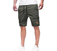MOKBAY Cargohose Herren, Work Herrenhose Männer Herrenshorts -Shorts Outdoor Golfhose Elegant Freizeithose Arbeitshose Dreiviertel Mann Freizeit Bermuda Bermuda Shorts, Leichte Arbeitshose Herren, M