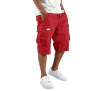 MOKBAY Herren Hosen Sommer, Arbeitshose Work Long Sommerhosen Große Größen Jeanshose Stretch Jorts Cargo Shorts Herren, Stoff Freizeithose Elegant Herrenhose Bermuda Lange Arbeitshose Kurz Männer, L