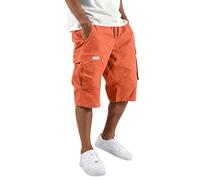 MOKBAY Kurze Arbeitshosen Herren, Sommerhosen Piratenhose Men Reissverschluss Cargohose, Work Short Mann Sommer Baggy Cargoshorts Knielange -Cargohosen Cargo Golfhose Herren Bermuda Shorts, XL