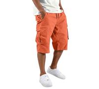 MOKBAY Kurze Arbeitshosen, Taschen Chino Latzhose Outfit Sport Große Größen Bermuda Shorts Herren, Camo Men's Kuze Capri Wander Mens Drive Sweat Herren Cargohose, XL