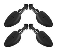 MOKKHNB 2 Paar Verstellbare Schuhspanner aus Kunststoff für Herrenschuhe Schwarz Einfaches Einsetzen und Entfernen Schuhdehnung für Alltag und Schrank