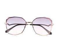 MOKKHNB Modische facettierte Sonnenbrille Damen Herren Party Eyewear mit UV Schutz Ergonomisches Design Komfortabel für Strand Pool Festival und Outdoor Aktivitäten All match Accessoire