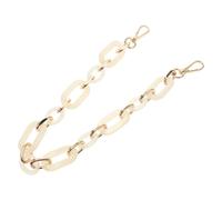 MOKKHNB Taschenkette aus Robustem Material Ersatz Handtaschenkette mit Einfacher Aufhängeschnalle Stilvoller Kettenriemen für Handtaschen Zubehör