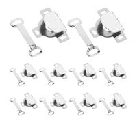 Molain 10 Stück Nähhaken Ösenverschluss, zum Flicken von Kleidungsstücken und DIY-Nähen Haken und Öse Nähen Nähhaken zum Nähen von Hosen, Röcken, BHs, Heimwerkerarbeiten Verwendet (10)