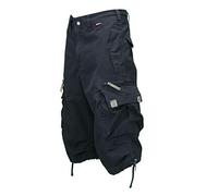 MOLECULE Cargo 3/4 Short Herren 45056 Bermuda (L, Schwarz)