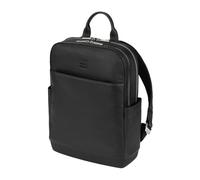 Moleskine (Classic Pro Lederrucksack, Professioneller Bürorucksack, Laptoprucksack für iPad und Notebook bis 15'', Herren Arbeitsrucksack, Größe 43 x 33 x 14 cm) Schwarz