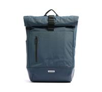Moleskine Metro Collection Rolltop Rucksack blau, Kunstfaser, Unisex, 24L
