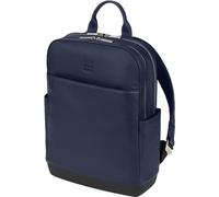 Moleskine, Rucksack Classic Pro Kollektion in Leder, Professioneller Laptoprucksack für iPad und Notebook bis zu 15'', 43 x 33 x 14 cm, Saphirblau