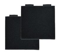 Molle-Patch-Panel mit Klettverschluss, für selbstgemachte Abzeichen, Taktische Molle-Haken und Schlaufen, Molle-Panel für Abzeichen und Abzeichen, 10,2 x 10,2 cm, Schwarz, 2 Stück