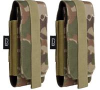 Molle Phone Pouch Large Tactical camo Gr. OS (Packung mit 2)