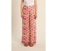 molly bracken - Weite Hose, bedruckt pink/rot/orange - Gr. - XL