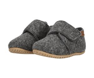 Mols Heiris Filz Hausschuhe Kinder 1011 - dark grey melange 23