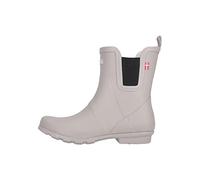 MOLS Suburbs W Rubber Boot I kultige Damen Gummistiefel aus 100% natürlichen Gummi I halbhohe Frauen Regenstiefel (1060 Chateau Gray, numeric_39)