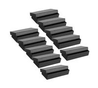 MOLUCKFU 10stücke Uhrenbox Aus Papier Rechteckige Uhr Verpackung Box Mit Schwamm Einfache Uhrenbox Für Einzelne Uhr Halter Praktische Aufbewahrungsbox Für Uhren Und Accessoires