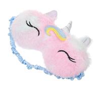 MOLUCKFU Plüsch-Augenmaske augenpflaster augenklappe die eyemask under eye patches Gesichts- Schlafmaske für Frosch Gummiband Augenabdeckungen Violett