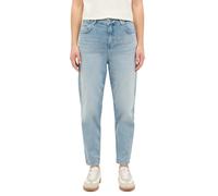 Mom-Jeans MUSTANG "Damen Style Charlotte Tapered", Damen, Gr. 29, Länge 32, blau (222 hellblau), Denim/Jeans, 98% Baumwolle, 2% Elasthan, unifarben, bequem, Jeans (12777156-29) 222 hellblau
