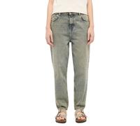 Mom-Jeans MUSTANG "Damen Style Charlotte Tapered", Damen, Gr. 30, Länge 34, blau (232 hellblau), Denim/Jeans, 100% Baumwolle, unifarben, bequem, Jeans (17719620-30) 232 hellblau