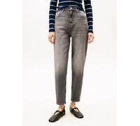Tommy Jeans Damen Jeans Hose Mom Jean High Waist, Grau (Denim Grey), 30W/32L