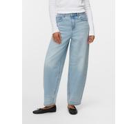 Vero Moda Jeans VMBILLIE LI3146 Hohe Taille Barrel Fit Hellblau Größe 32/32
