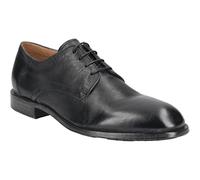 MOMA Schnürschuhe 2AS447-NAC, Glattleder, Schwarz, Herren EU 40
