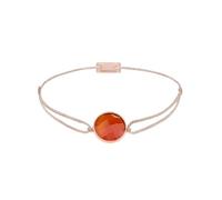 Momentoss Filo Armband - Textil - Beige - Chalcedon Rot - 21203086 beige