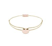 Momentoss Filo Armband - Textil - Beige - Roségold - 21200073 braun