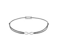 Momentoss Filo Armband - Textil - Dunkelgrau - Infinity - 21201729 grau