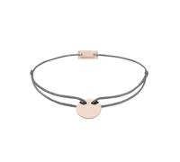 Momentoss Filo Armband - Textil - Dunkelgrau - Rosé - 21200031 grau
