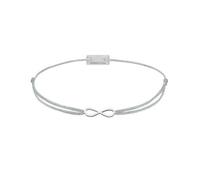 Momentoss Filo Armband - Textil - Grau - Silber - Infinity - 21201730 grau