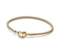 Moments Armband mit Herzverschluss, vergoldet 19cm