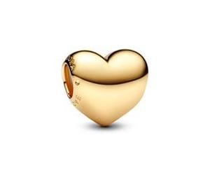 Moments Be Love Charm Herz, vergoldet, gravierbar