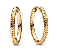 Pandora 269532C00 Pandora Moments Charm-Ohrringe - Gelbgold Vergoldung