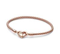 Moments Damenarmband rosévergoldet, Herzschließe