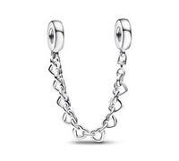 Moments Sicherheitskette Herzen aus Sterlingsilber
