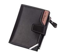 Momolaa Herren Geldbörse Geldbeutel Männer Herrengeldbeutel Portemonnaie für Männer Brieftasche Wallet Portmonee Karten Portemonnaie Herrenbörse Smart Wallet Portmonaise Geldtasche RFID Schutz