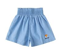 Momolaa Kleinkind Mädchen Elastische Taille Lässige Shorts Hosen Kleidung 6 Volleyball Shorts Kinder (B, 5 Years)