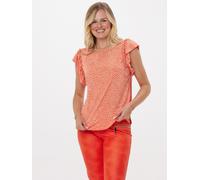 MONACO blue Blusenshirt mit Flügelärmeln 38 orange