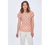 MONACO blue Blusenshirt mit Flügelärmeln 40 salbei-pink