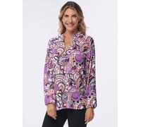 MONACO blue Blusenshirt Paisley 42 lila