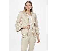 MONACO blue Jacke Violine in Lammnappaoptik 44 sand