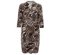 MONACO blue Kleid im Animaldruck 40 schwarz-braun