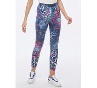 MONACO blue Leggings Lola im Animal Pop Art Print 50 blau-pink