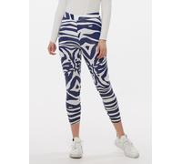 MONACO blue Leggings mit Animalprint 44 navy