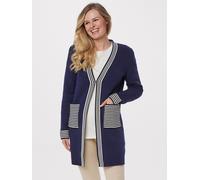 MONACO blue Long Cardigan mit Taschen 38/40 marine